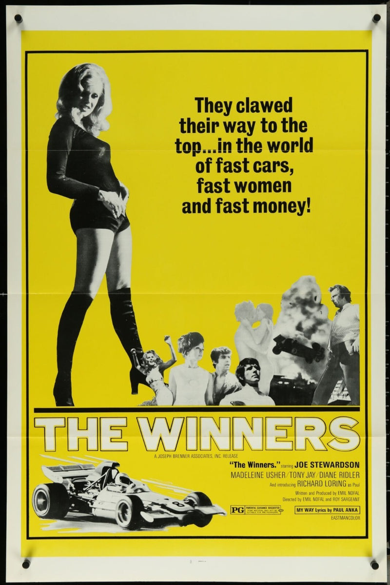 The Winners (1972) Original Movie Poster Folded 27x41 EM8-489