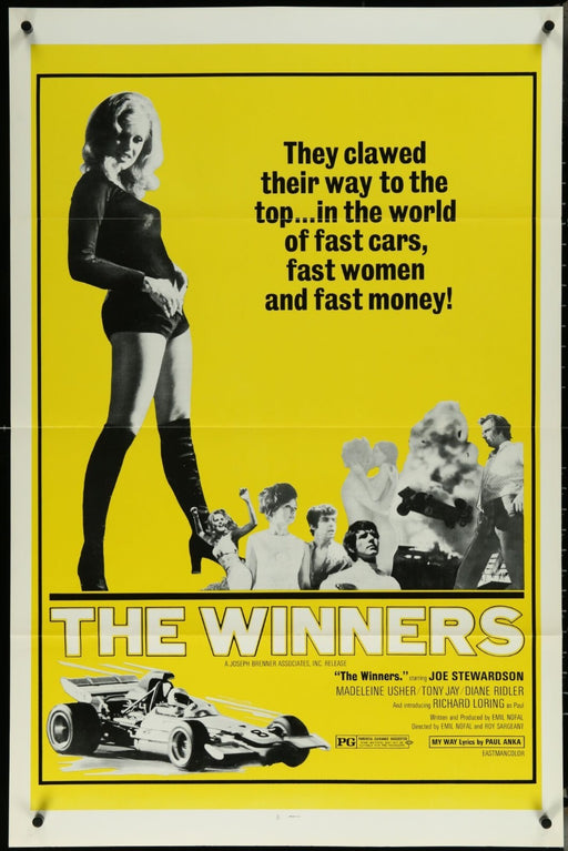 The Winners (1972) Original Movie Poster Folded 27x41 EM8-489
