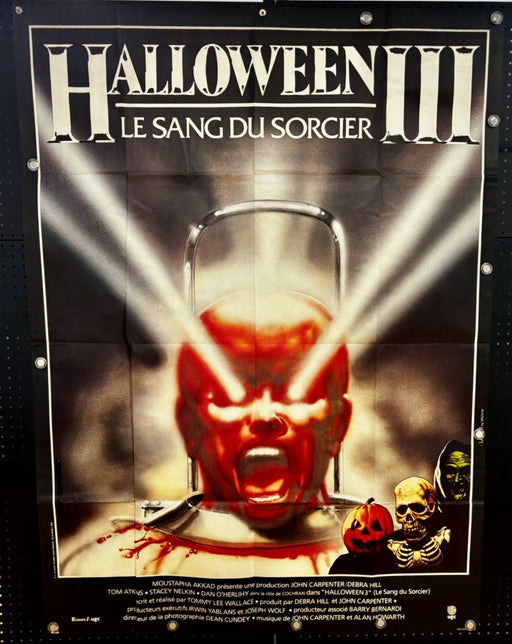 Halloween III: Season of the Witch 1982 Orig French Movie Poster 45.5x61.75