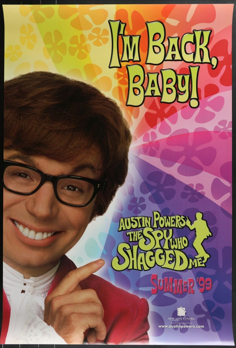 Austin Powers: The Spy Who Shagged Me (1999) Orig. Movie Poster Rolled 27x40