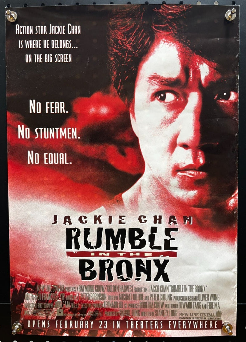 Rumble in the Bronx (1995) Mini Original Rolled Poster 13x19