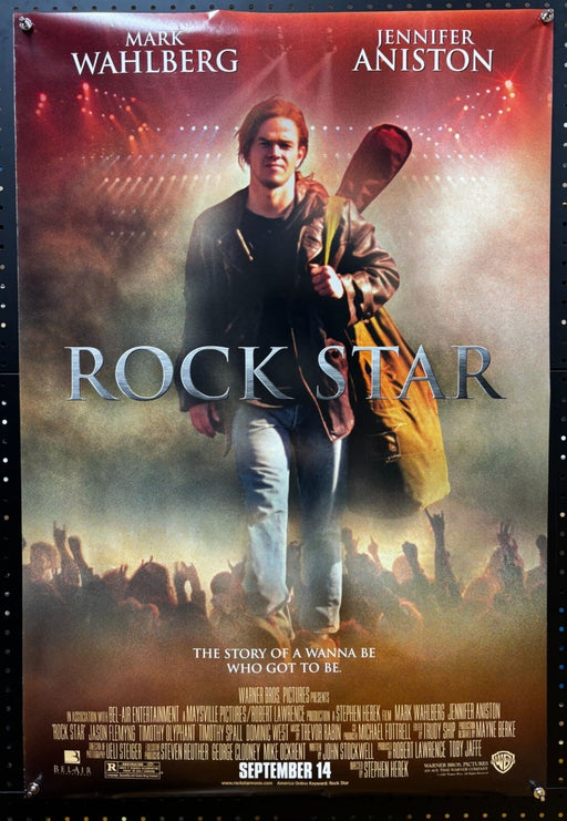 Rock Star (2001) Double-Sided, Original Rolled Poster 27x40