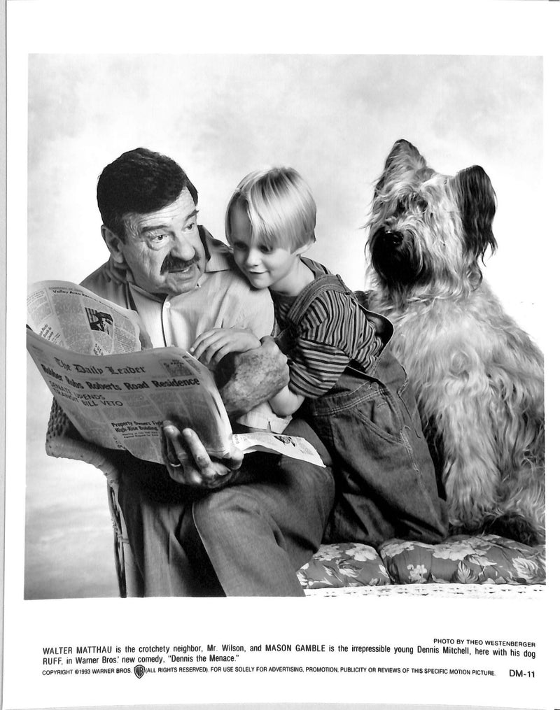 Dennis the Menace (1993) 4 Movie Stills Set 8x10