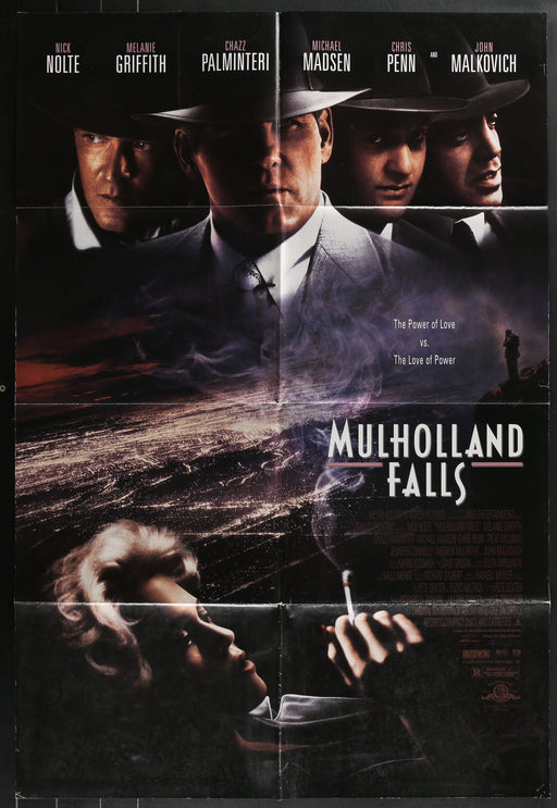 Mulholland Falls (1996) Original Movie Poster Folded 27x40
