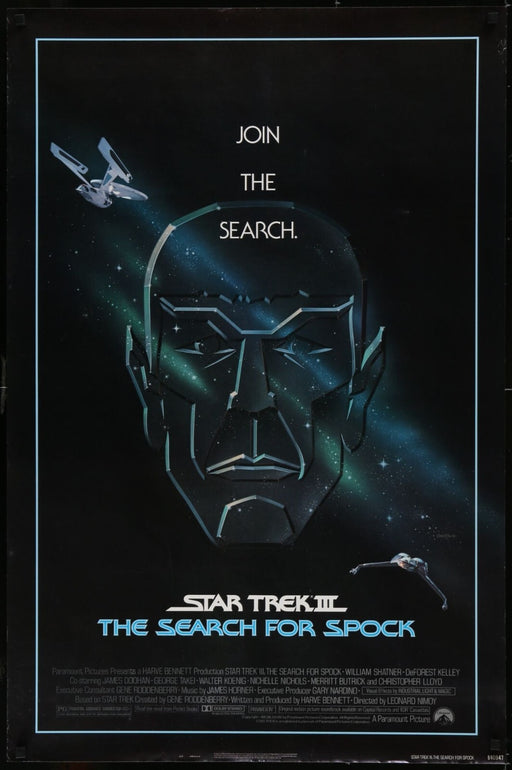 STAR TREK III - The Search for Spock (1984) Original Movie Poster 27x40