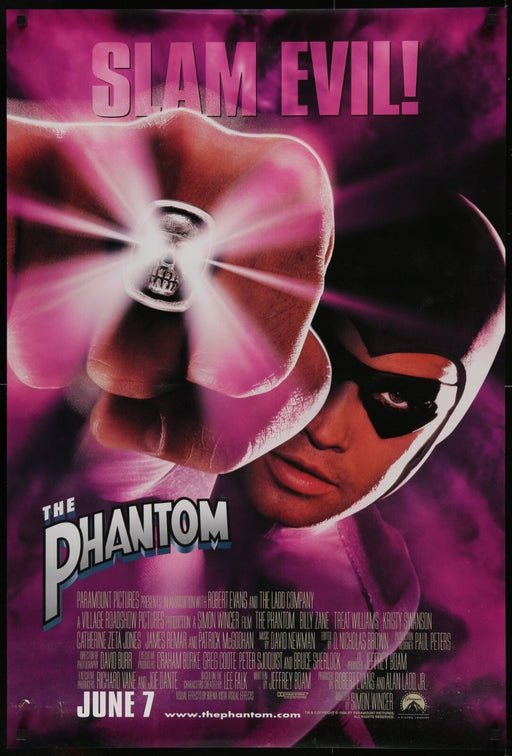 The Phantom (1996) Original Movie Poster Rolled 27x41