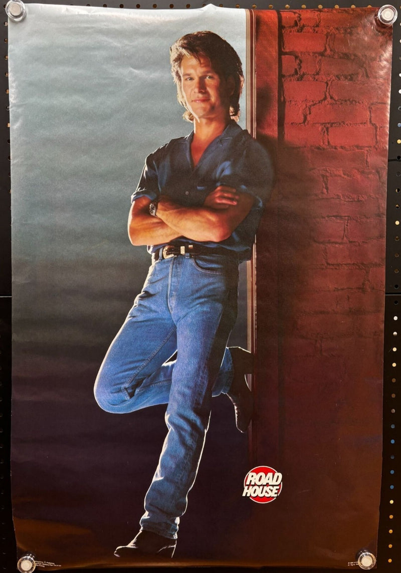 Patrick Swayze (Road House 1989) Original Rolled Poster 23x35