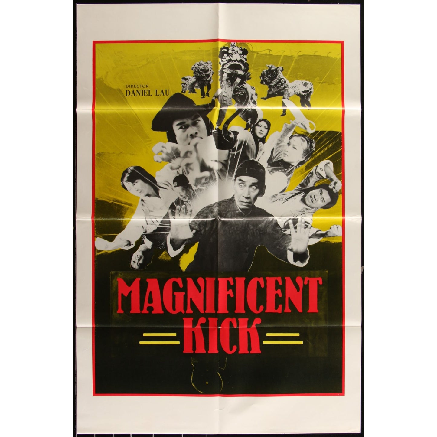 LOT OF 21 KUNG FU ONE-SHEETS 1970s Orig. 27x41 Folded Martial Arts Movies EM2A1