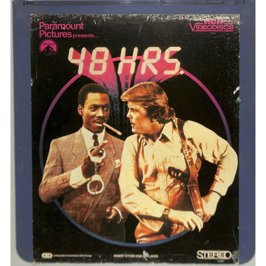 48 Hrs. (1982) Vintage CED Videodisc