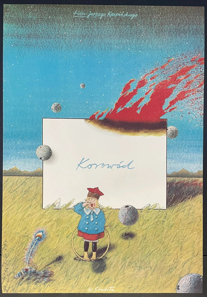 Korowód (1987) Original Polish Movie Poster 27x38