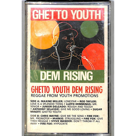 Various Artists - Ghetto Youth Dem Rising (1988) BRAND NEW SEALED Cassette