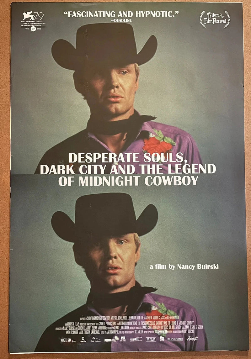 Desperate Souls Dark City Midnight Cowboy 2022 US One-Sheet rolled Poster