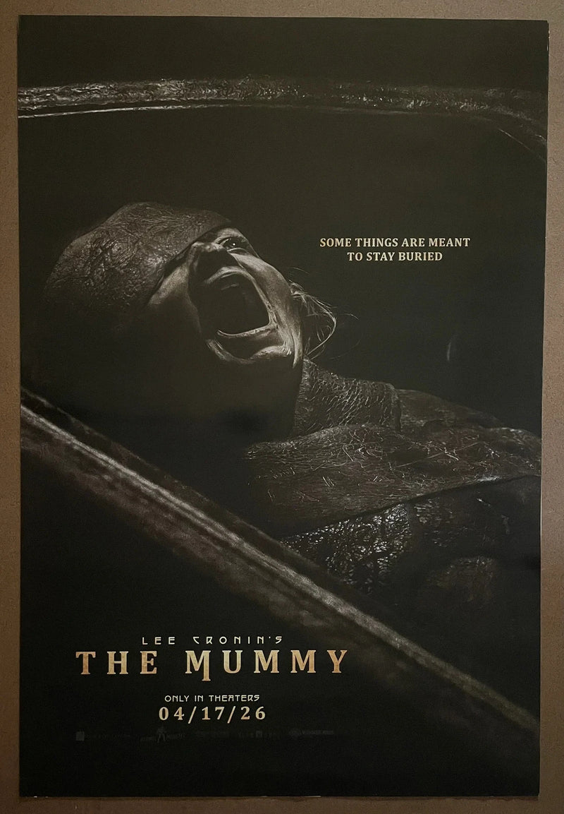 The Mummy 2026 USA One-Sheet Rolled DS Lee Cronin Horror Movie Poster