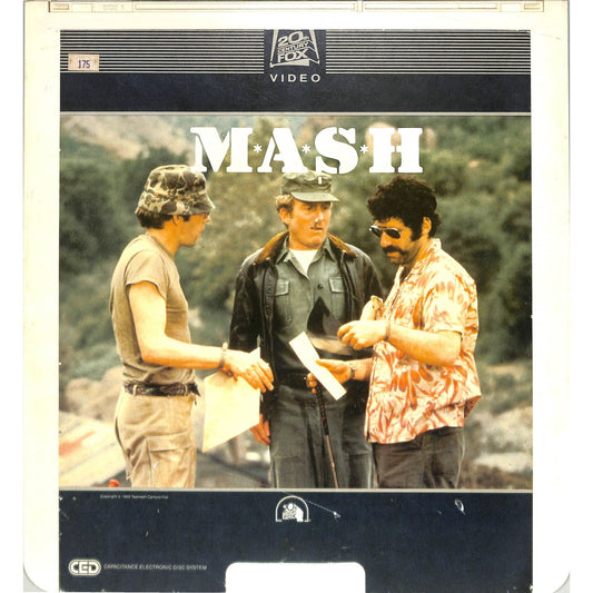 M*A*S*H (1970) CED Videodisc Tested Working