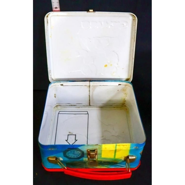 Vintage Metal Gremlins Lunchbox w/ Thermos