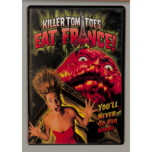 Killer Tomatoes Eat France! (1992) DVD G Condition