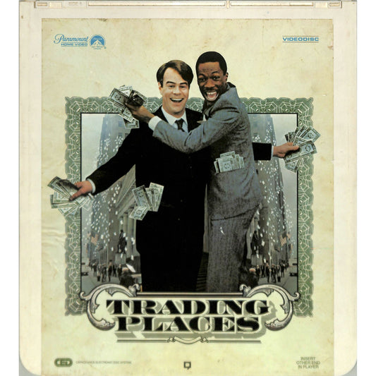 Trading Places (1983) Vintage CED Videodisc TESTED WORKING