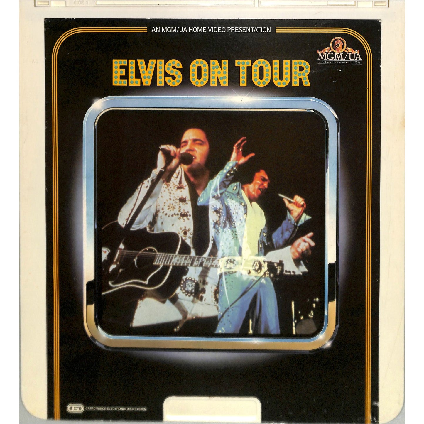Elvis on Tour (1972) Vintage CED Videodisc