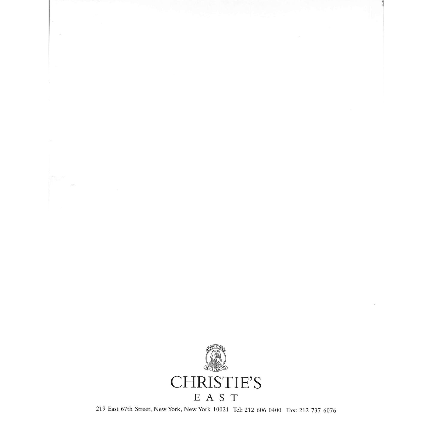 Christie's Contemporary Art May 6, 1997 Auction Catalog