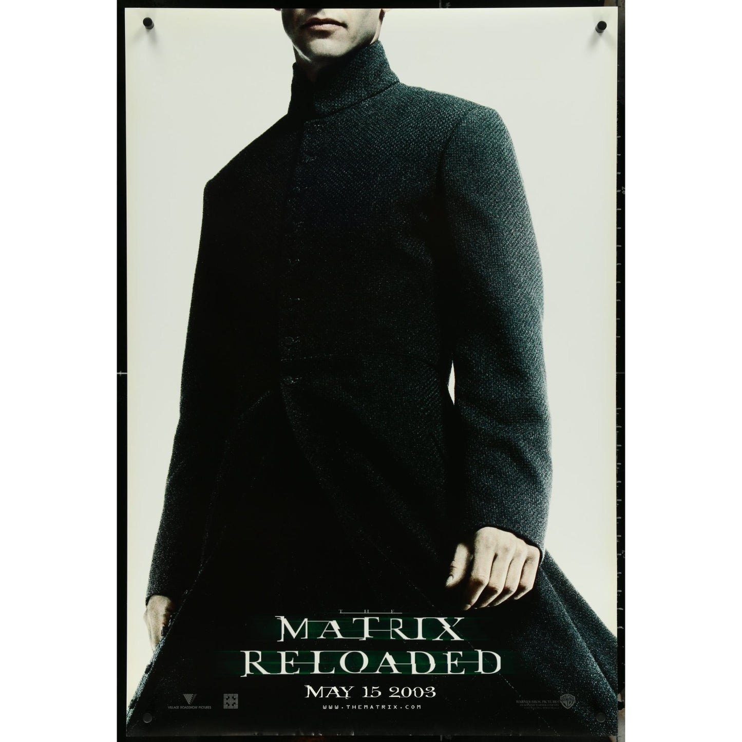 The Matrix Reloaded 2003 - 5 Original Rolled DS Teaser Posters 27x40 EM2-11