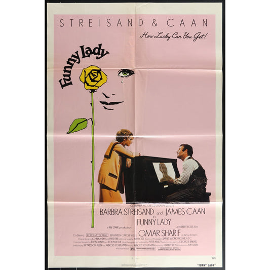 Funny Lady (1975) Original Movie Poster Folded 27x41