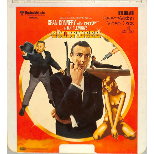 Goldfinger (1964) Vintage CED Videodisc