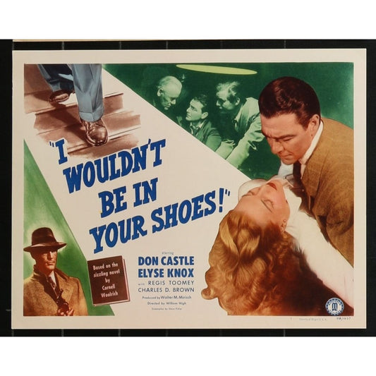 I Wouldn't Be in Your Shoes (1948) Original Lobby Card Movie Poster 11x14