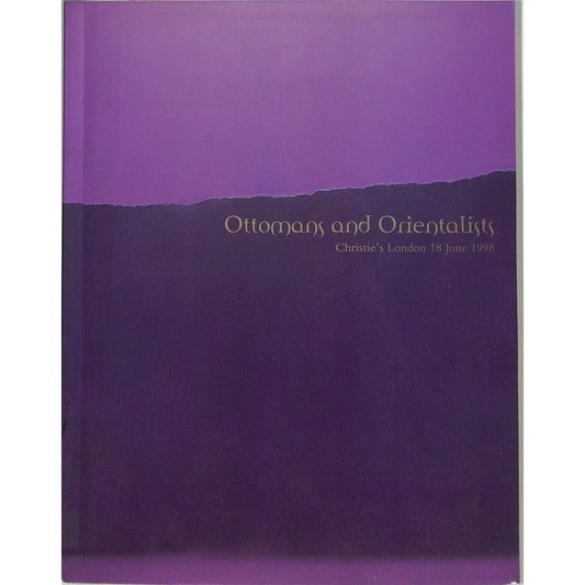Christie's Ottomans and Orientals Auction Catalog June 18, 1998