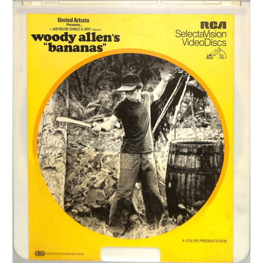 Bananas (1971) Vintage CED Videodisc