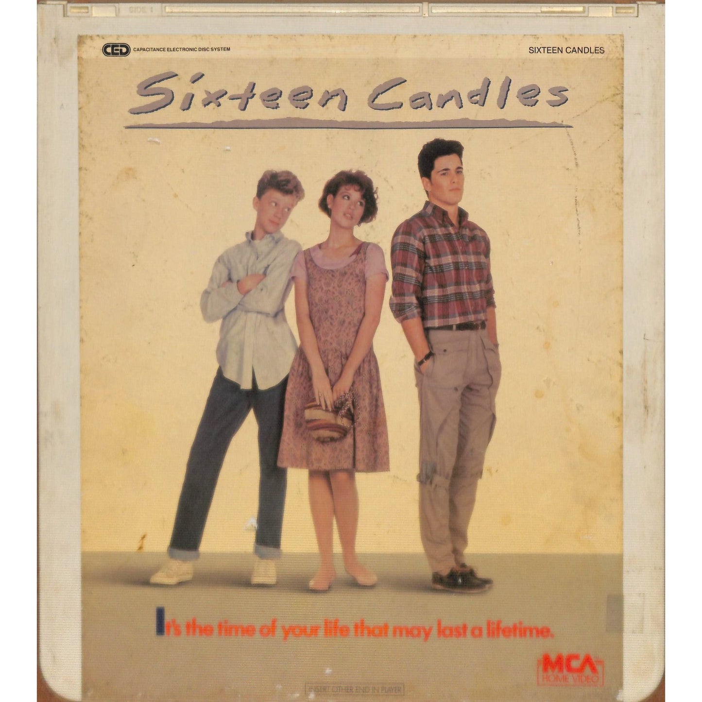 Sixteen Candles (1984) Vintage RCA CED Videodisc TESTED WORKING