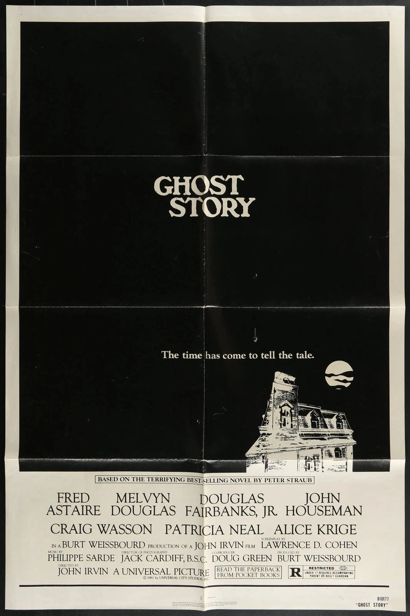 Ghost Story (1981) Original One Sheet Horror Movie Poster 27x41