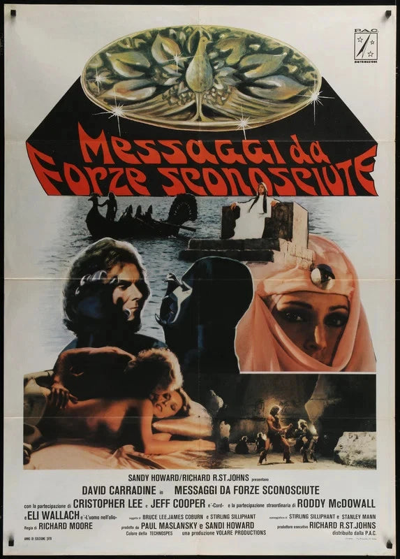 Circle of Iron 1978 Original Italian 1P Movie Poster 39x55 David Carradine