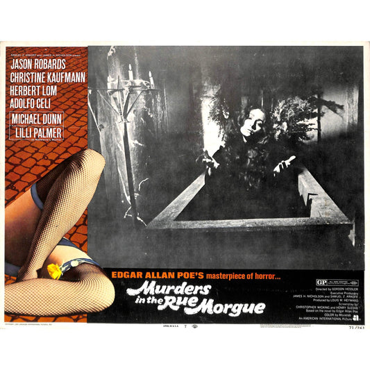 Muders In the Rue Morgue Lobby Card #7 11X14
