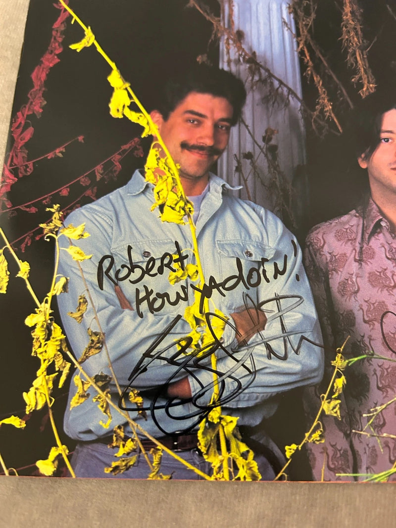 Husker Du Signed 1987 Promo Photo Book Bob Mould Grant Hart Greg Norton