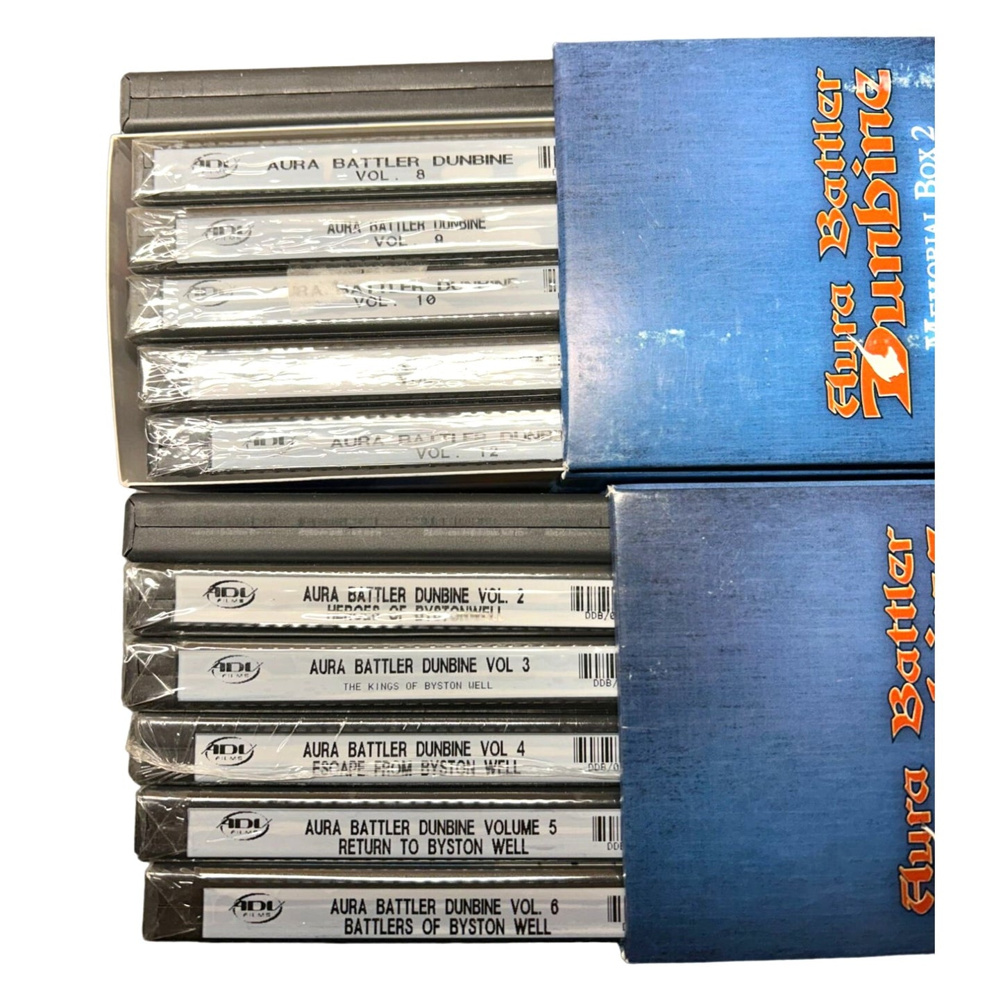 Aura Battler Dunbine 12-DVD Complete Memorial Box 1 + 2 Anime Vol 1-12 E1-49
