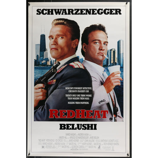 Red Heat (1988) Original Single-sided Movie Poster Rolled 27x40