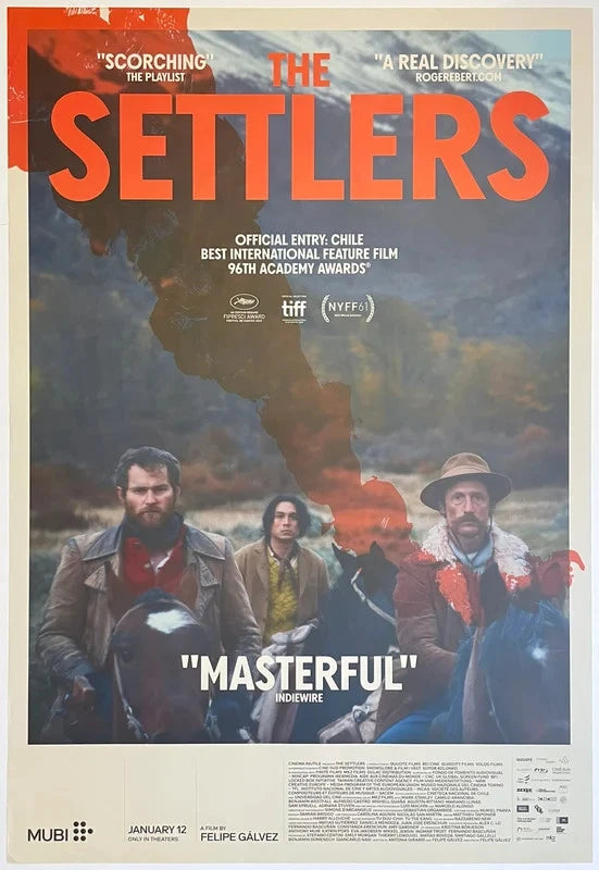 The Settlers 2023 Original Movie Poster 27x40 SS Felipe Galvez