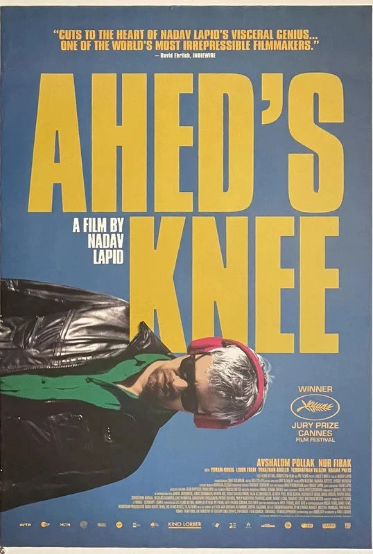 Ahed's Knee 2021 Original Movie Poster 27x40 SS Nadav Lapid Cannes