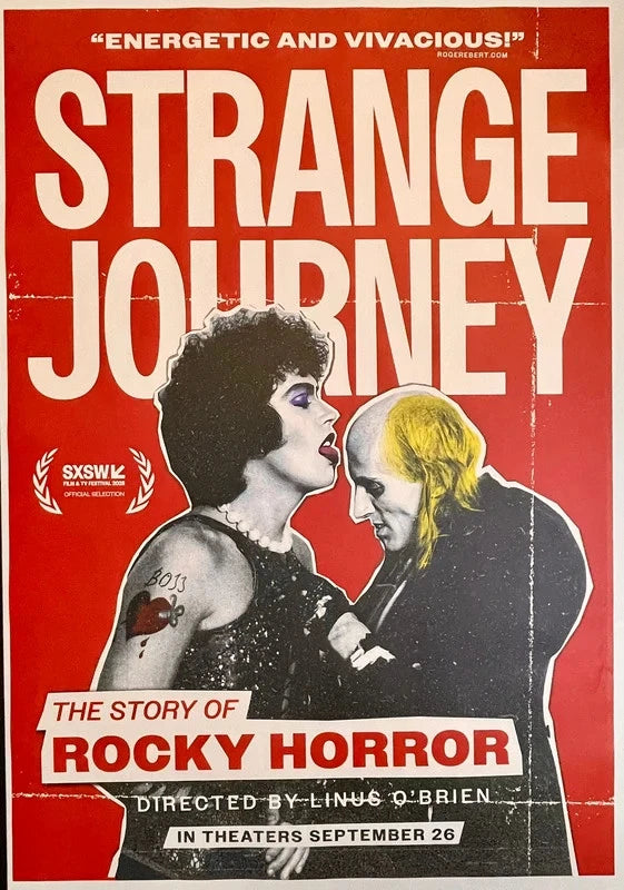 Strange Journey Rocky Horror 2025 Original Movie Poster 27x40 SS Tim Curry