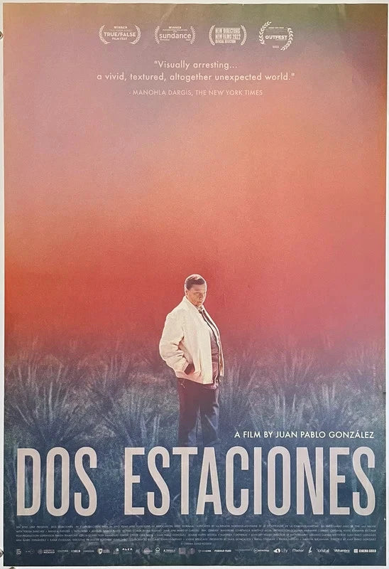 Dos Estaciones 2022 Original Movie Poster 27x40 SS Juan Pablo Gonzalez