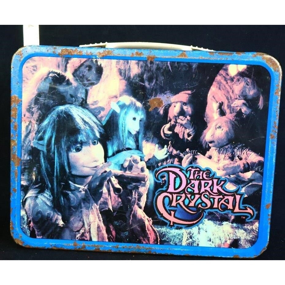 Vintage metal The Dark Crystal lunchbox