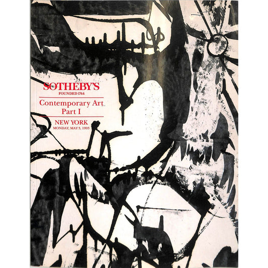 Sotheby’s Contemporary Art Part I, 3 May 1993 Catalogue