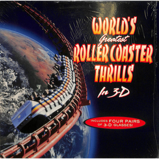 World's Greatest Roller Coaster Thrills in 3-D (1998) Laserdisc