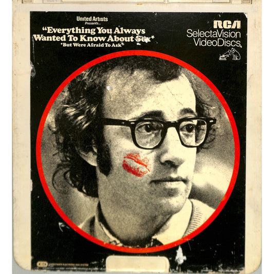 Everything You Always Wanted to Know About Sex (1972) Vintage CED Videodisc