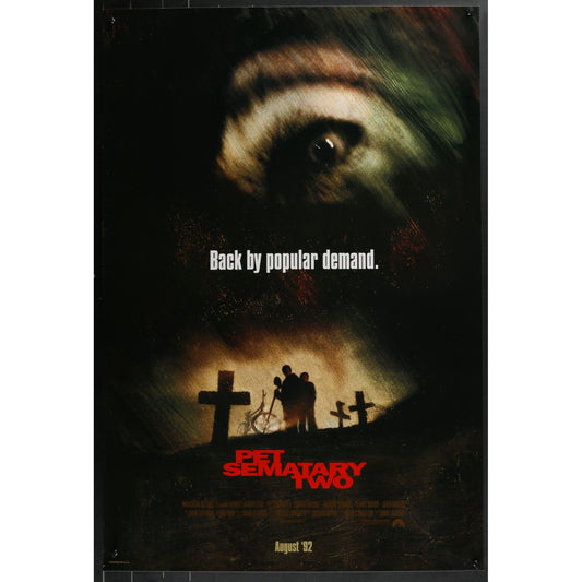 Pet Sematary II (1992) Original Single-sided Movie Poster Rolled 27x40