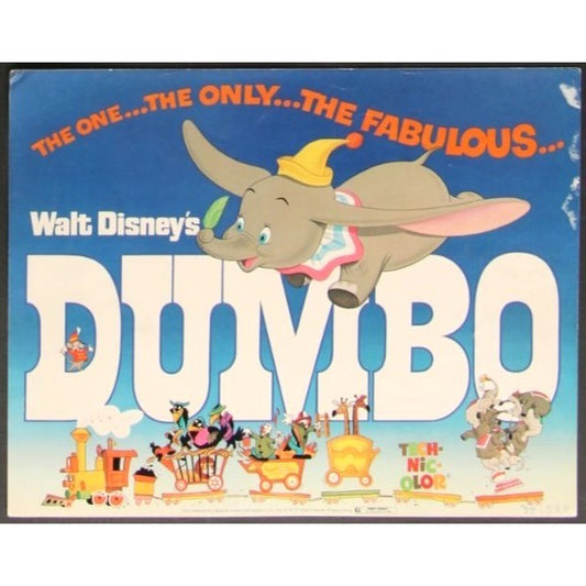 Dumbo (1941) Original Lobby Card Movie Poster 11x14