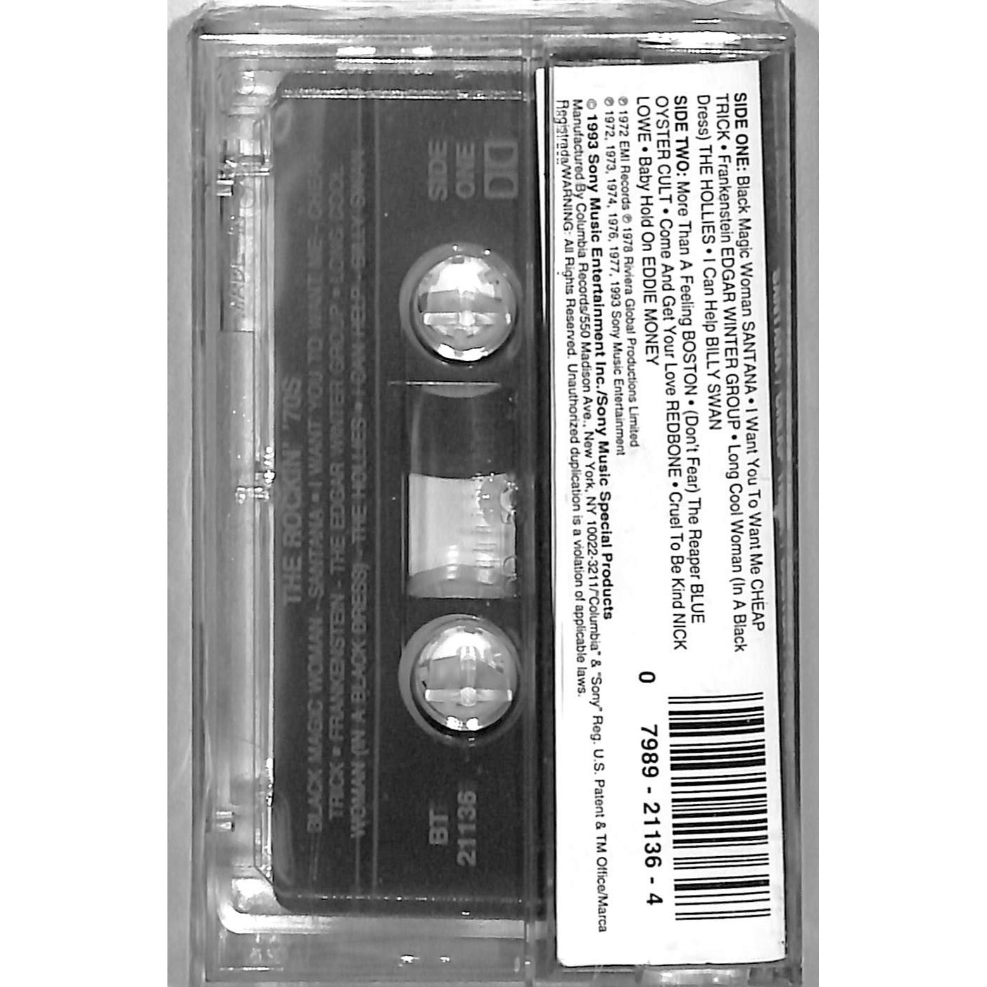 The Rockin' '70s (1993) BRAND NEW SEALED Cassette Tape