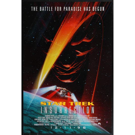 Star Trek: Insurrection (1998) Original Movie Poster Rolled 27x40