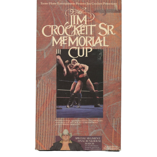 The Jim Crockett Sr. Memorial Cup (1988) Wrestling VHS Tape