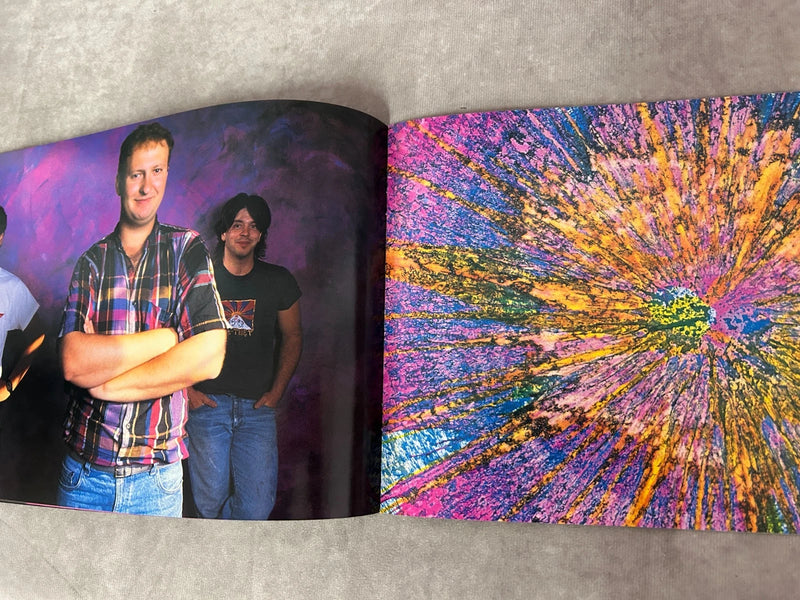 Husker Du Signed 1987 Promo Photo Book Bob Mould Grant Hart Greg Norton